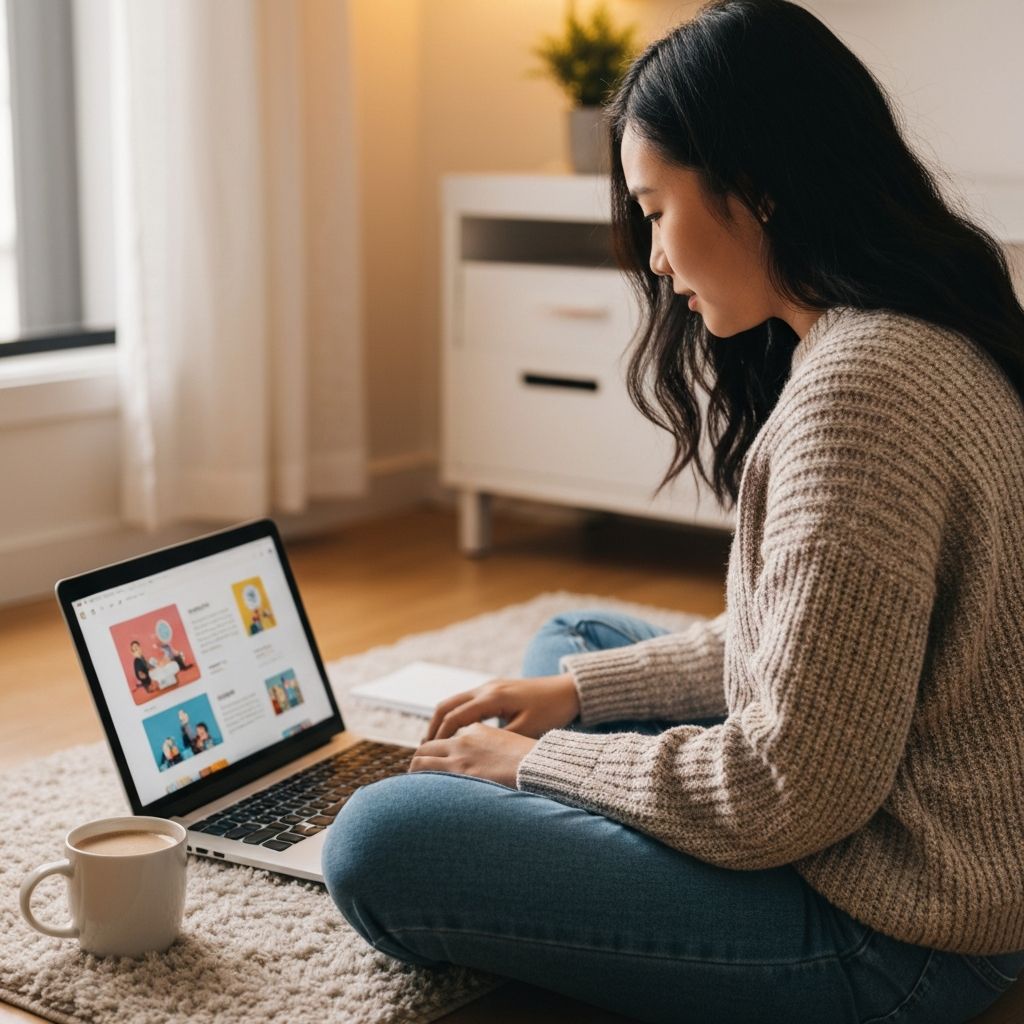 Online learning session